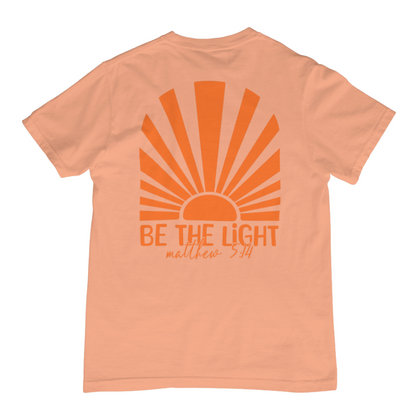 Be the Light – Matthew 5:14 Comfort Colors Christian Tee