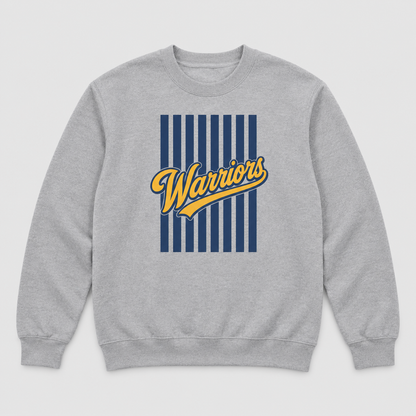 Maranatha Warriors Varsity sport grey crewneck sweatshirt