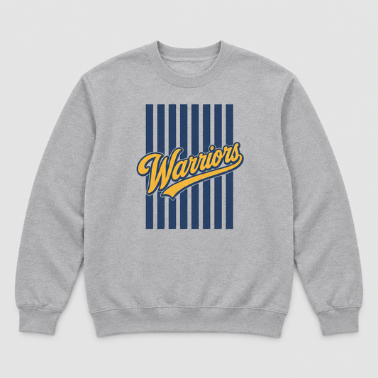 Maranatha Warriors Varsity sport grey crewneck sweatshirt